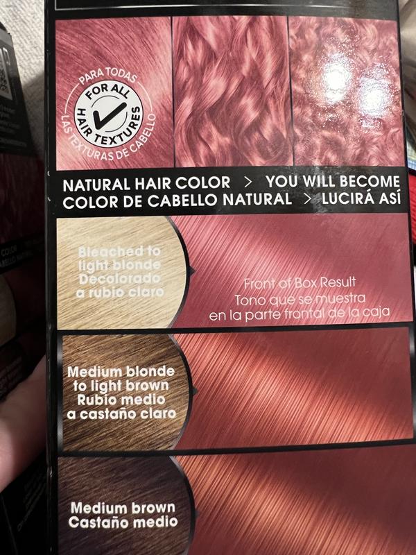 Coloración Olia Dark Rose Quartz – Tinte de cabello sin amoníaco – Garnier