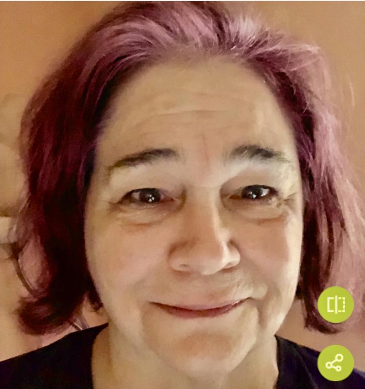 THIS was what it should have looked like according to the “try it on” app