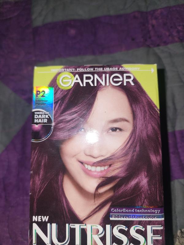 "Intense purple"