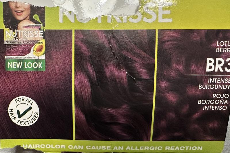 Garnier Nutrisse Ultra Color Nourishing Bold Permanent Hair Color Creme BR2  Dark Intense Burgundy - Shop Hair Color at H-E-B