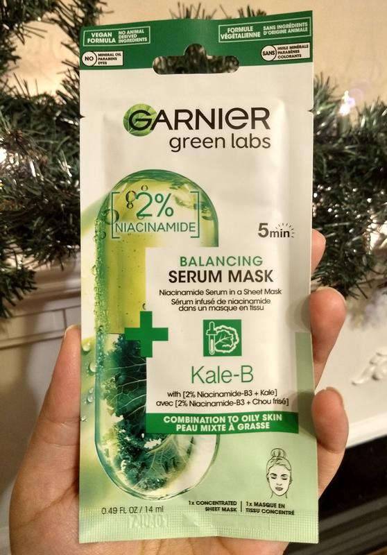 Garnier Kale-B Balancing Serum Mask