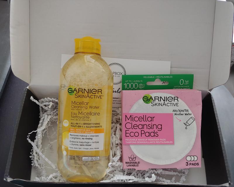garnier skinactive micellar cleansing eco pads