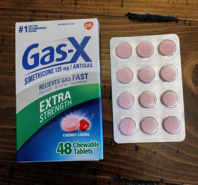 Gas-X Extra Strength Chewable Gas Relief Tablets with Simethicone