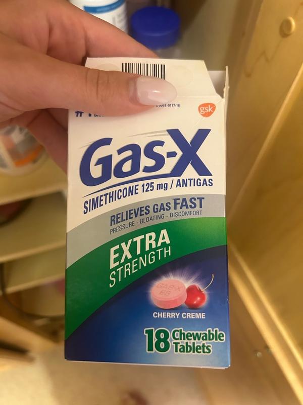 Gas-X Extra Strength Cherry Creme Simethicone Chewable Tablets, 125 mg, 48  count - The Fresh Grocer