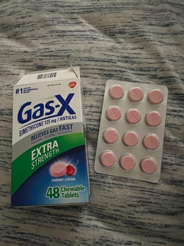 Gas-X Extra Strength Chewable Gas Relief Tablets with Simethicone - Main Image
