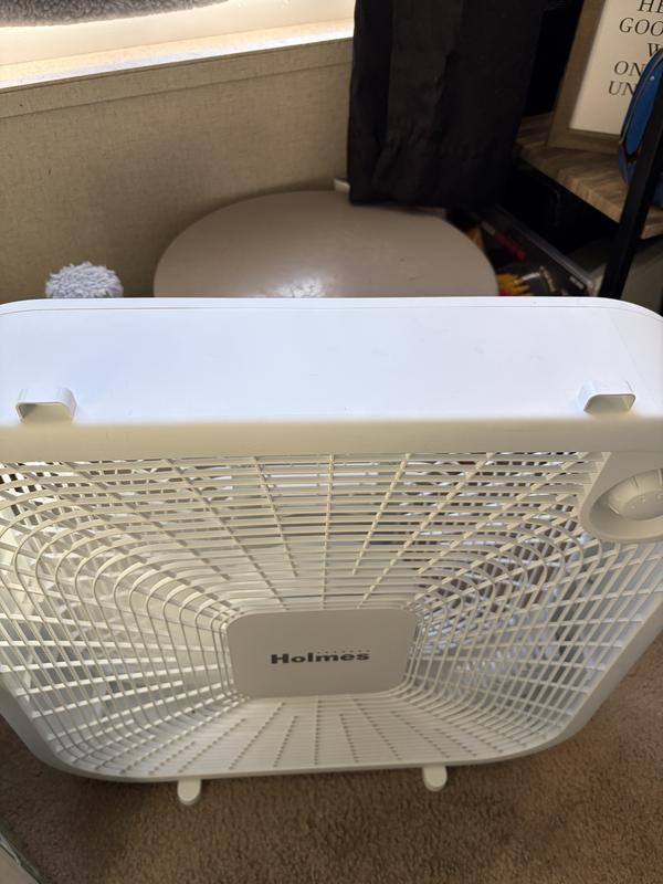 Stand Fans: Holmes 20” Box Fan – 3-Speed, High Velocity, Weather