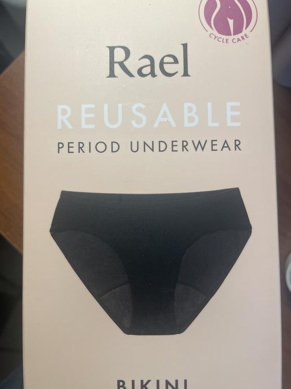 Customer photo for "Reusable underwear for periods"