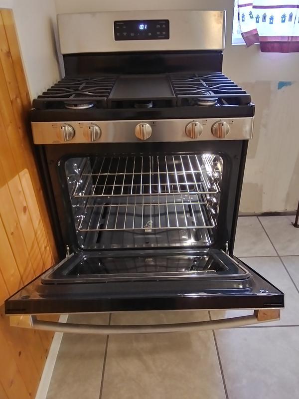 GE® Appliances 30 Free-Standing Gas Range mod. JGBS66REKSS in Stainless  Steel, Edge-to-edge cooktop 