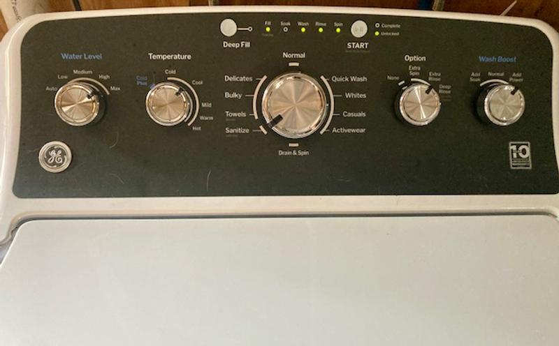 Have a question about GE 4.5 cu. ft. Top Load Washer in