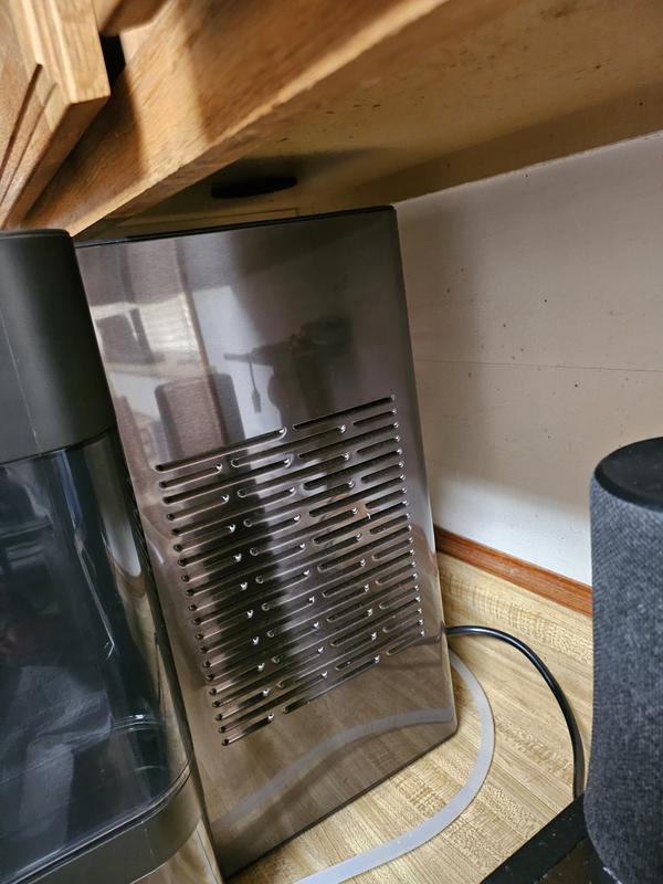 My sleek,sexy black stainless nugget ice machine
