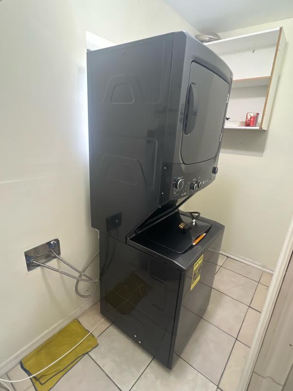 Ge spacemaker diamond gray laundry center hotsell