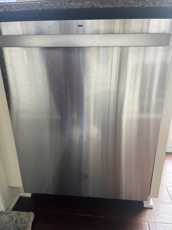 GE 24 in. Slate Top Control Built-In Tall Tub Dishwasher with Dry