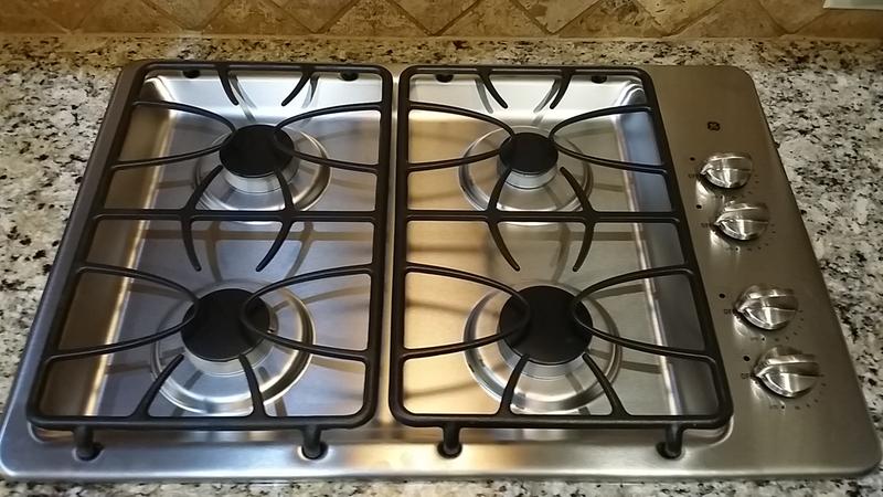 Ge 30 Built In Gas Cooktop Jgp329setss Ge Appliances