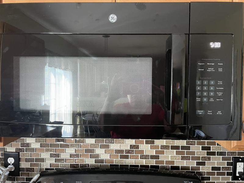 GE 1.6 cu ft 1000 Watt 29.9 in Over the Range Microwave Stainless Steel in the Over the Range Microwaves department at Lowes