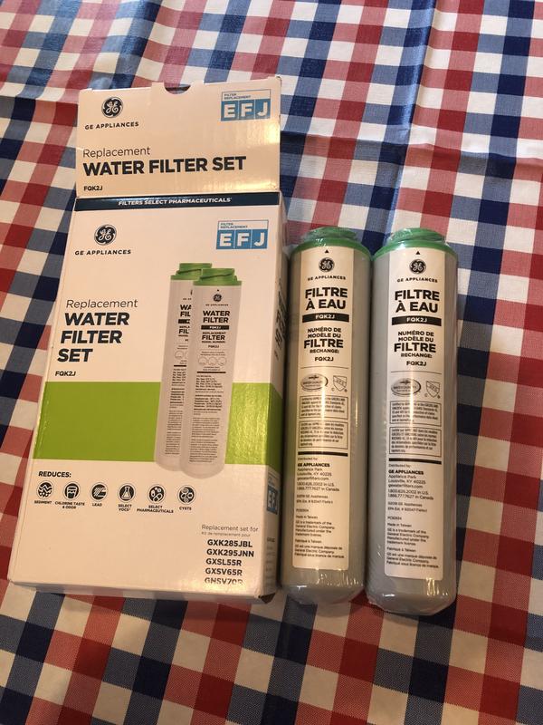 2 Pack GE FQK2J Dual Flow Replacement Under | Mercari 2 Pack GE FQK2J Dual Flow Replacement Under Sink Water Filters #2519 display picture 1