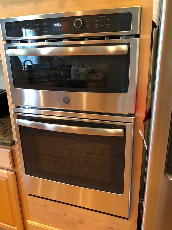 Ge jk3800shss store combination wall oven