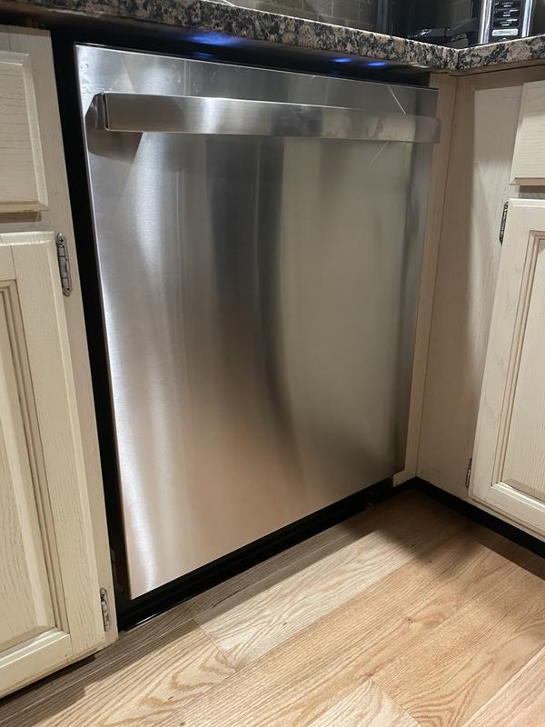 GE® ADA Compliant Stainless Steel Interior Dishwasher with 