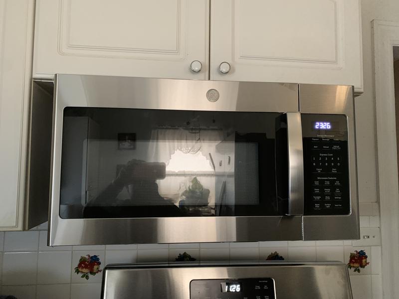 Reviews for GE 1.7 cu. ft. Over the Range Microwave with Sensor Cooking in Stainless Steel Pg 3 The Home Depot