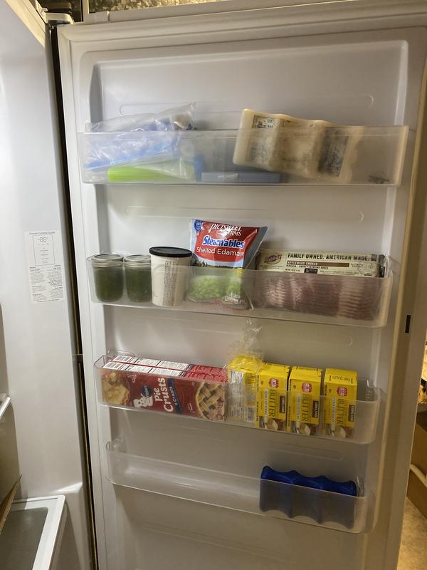 GE® 17.3 Cu. Ft. FrostFree Garage Ready Upright Freezer, Garage Ready