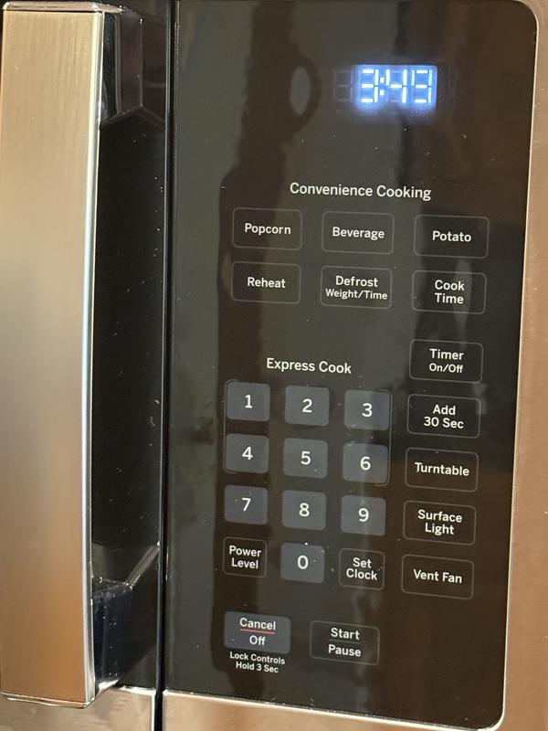 GE 1.6-cu ft 1000-Watt 29.88-in Over-the-Range Microwave