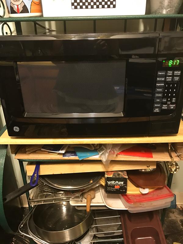 Have a question about GE 1.4 cu. ft. Countertop Microwave in Black Pg 3 The Home Depot