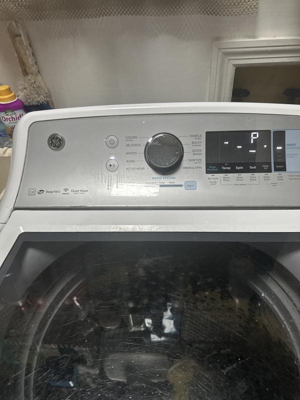 GE 5.2-cu ft High Efficiency Impeller Smart Top-Load Washer