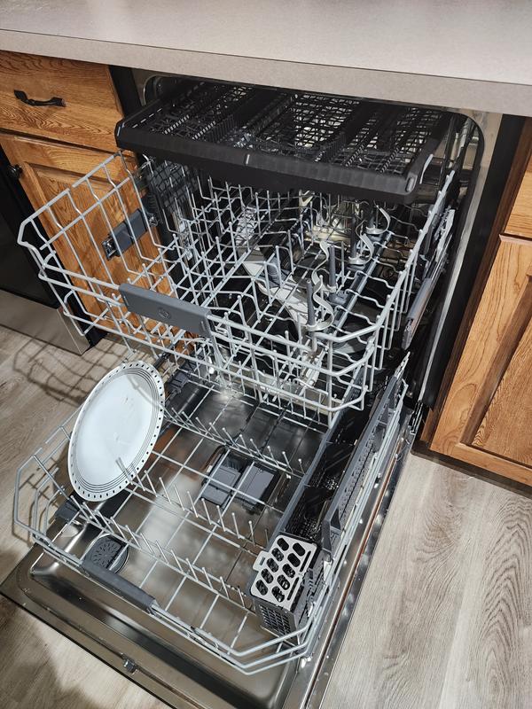 24″ GE PDP715SYNFS 45 dBA Fully Integrated Dishwasher – Appliances TV Outlet