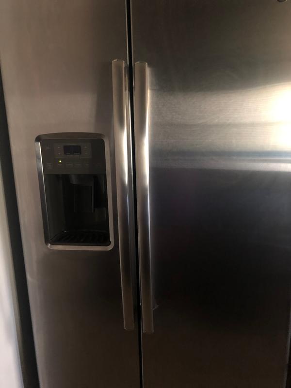 Ge 25 3 Cu Ft Side By Side Refrigerator Gss25gshss Ge Appliances