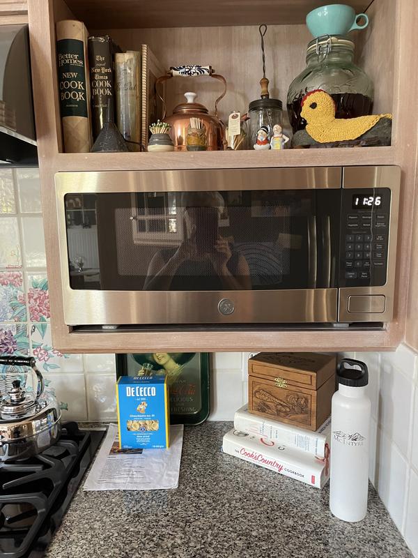 Have a question about GE Profile 1.1 cu. ft. Countertop Microwave in White with Sensor Cooking Pg 1 The Home Depot