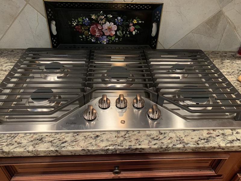 GE Profile PGP7036SLSS 36 Built-in GAS Cooktop - Stainless Steel