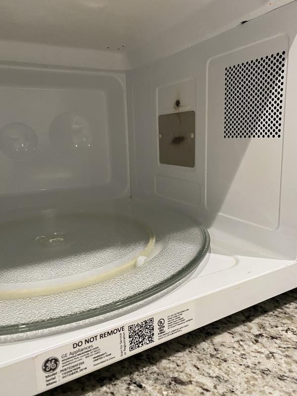 GE Profile 2.2 cu. ft. Built-In Microwave in White Sensor Cookin JE1860WB  003