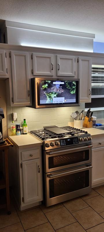 Ge profile kitchen hub deals with 30 inch range hood