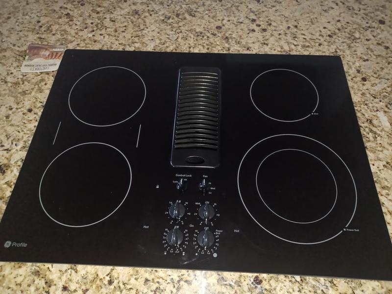 Have a question about GE Profile 30 in. 4 Burner Element Downdraft Electric Cooktop in Black Pg 5 The Home Depot