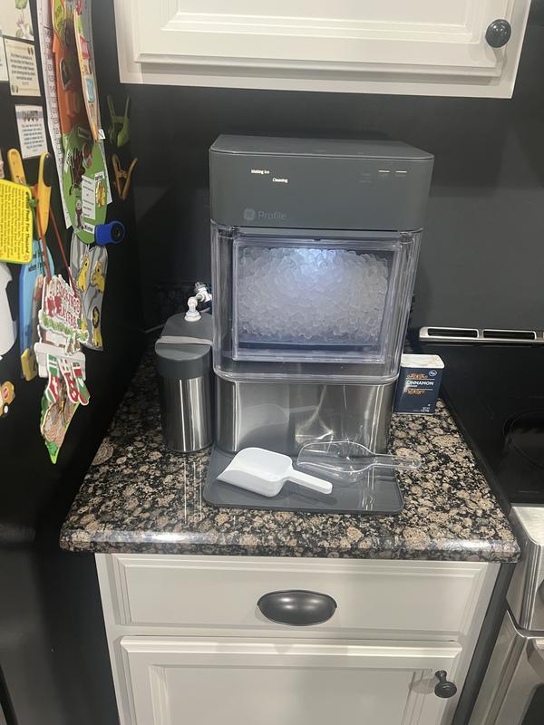 Hooked up to water line