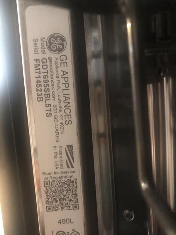 GE Appliances Model and Serial Number Locator - Dishwashers