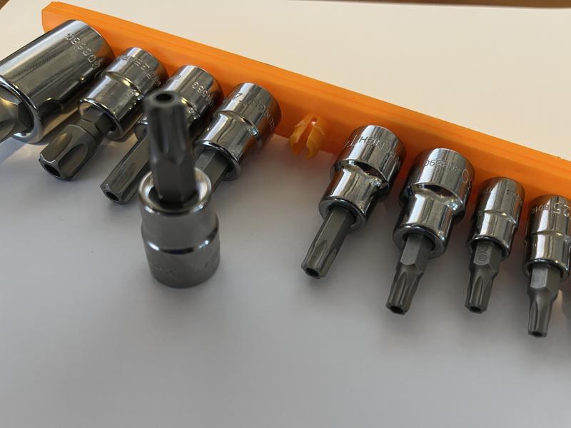 DONTPANIC TYPE-02 FULL ＋1.5 12 Pc Tamper Proof Torx® Bit Socket Set