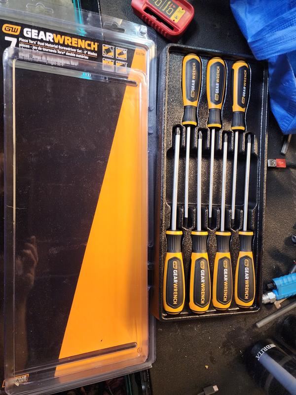 7 Pc. Torx® Dual Material Screwdriver Set