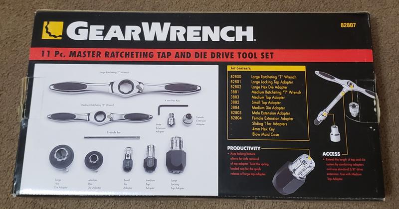 GearWrench 82807 11 Piece Large Master Drive Tool Set 