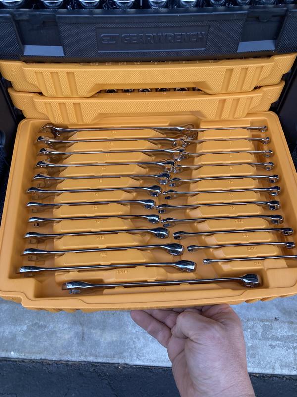 人気ブラドン WoodbellmuGEARWRENCH 80966 243 Pc. Pt. Mechanics Tool Set In  Drawer Storage Box