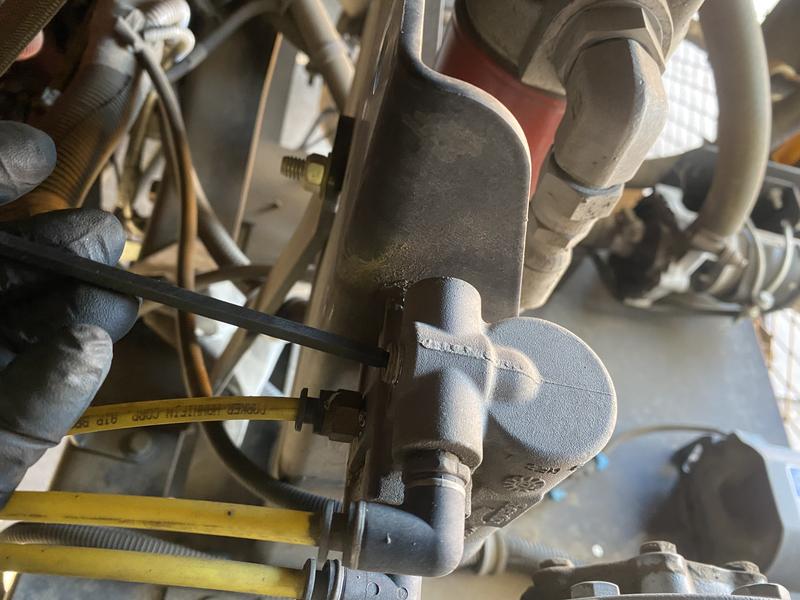 Plug for air governor