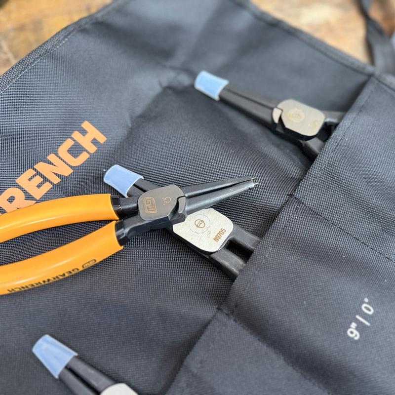 2 Piece Fixed Joint Internal/External Snap Ring Plier Set