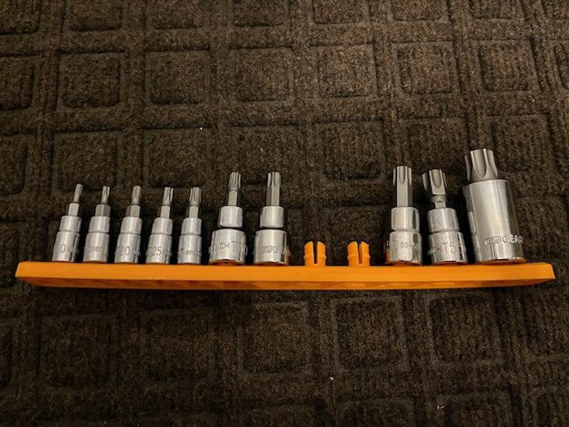 12 Pc Tamper Proof Torx® Bit Socket Set