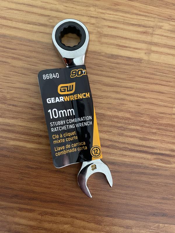 GEARWRENCH 86660 14 Pc. 90-Tooth 12 Point SAE Reversible Ratcheting