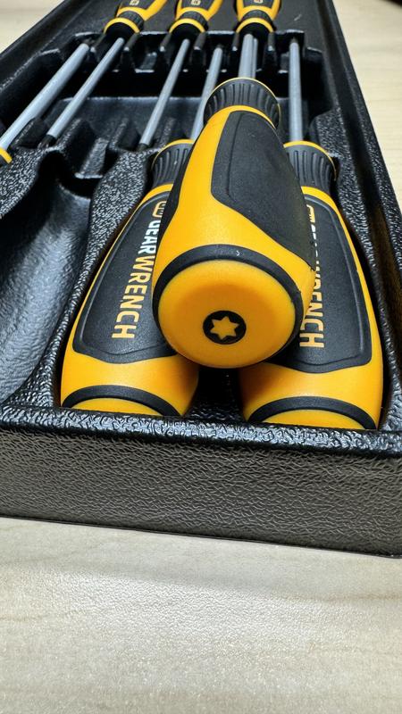 7 Pc. Torx® Dual Material Screwdriver Set