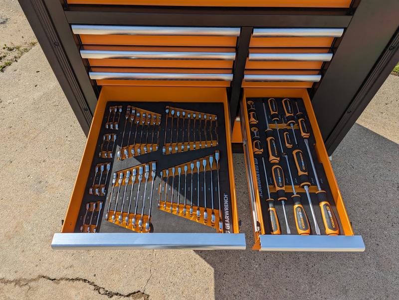 MEGAMOD 614 Master Mechanics Tool Set With Work Station