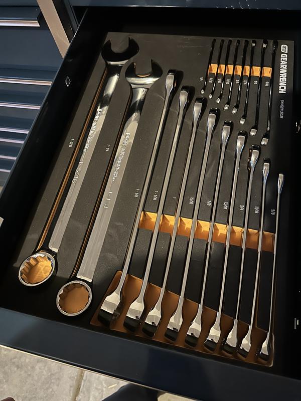 【専用】GLEN GEARWRENCH 19 pc. 12 Point Long Pattern Combination SAE