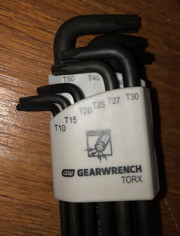 31 Piece Magnetic Long Ball End SAE/Metric/Torx® Hex Key Set