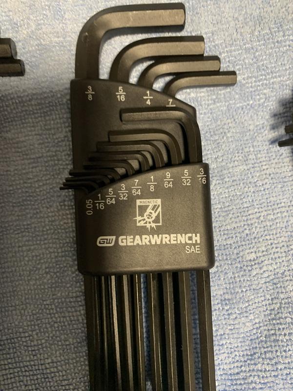 31 Piece Magnetic Long Ball End SAE/Metric/Torx® Hex Key Set
