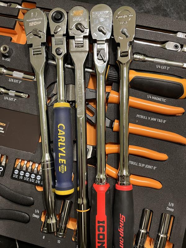 82 Pc. 120XP Ratchet & Micro Bit Set in Foam Storage Tray