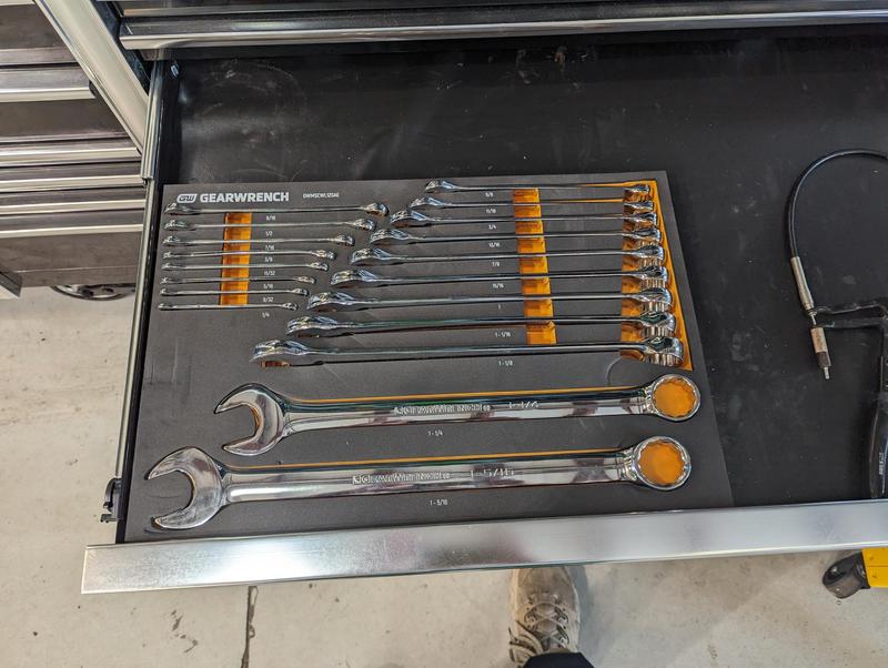 foam organizer that I have elected not to use.